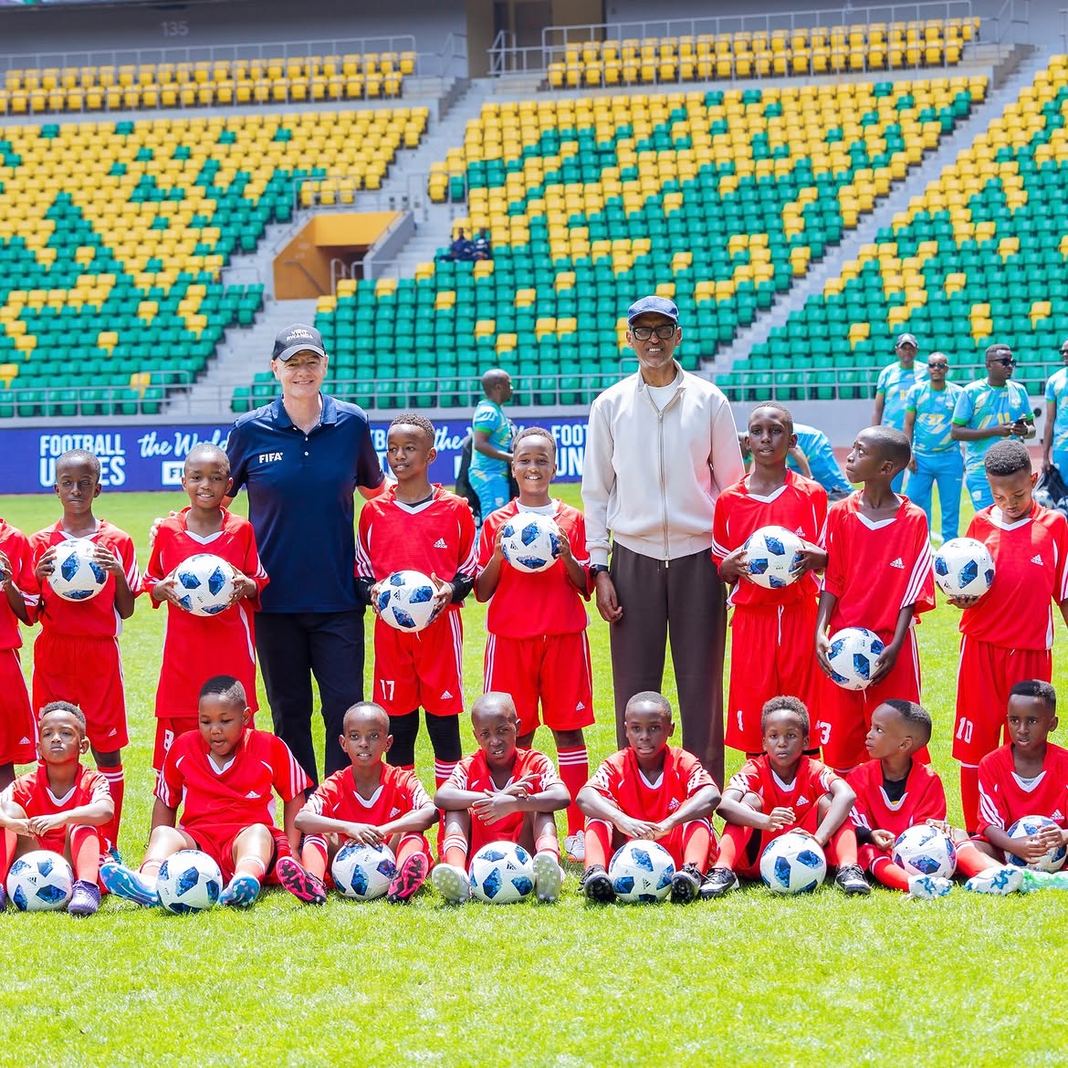 A youth match in progress on a full-size pitch